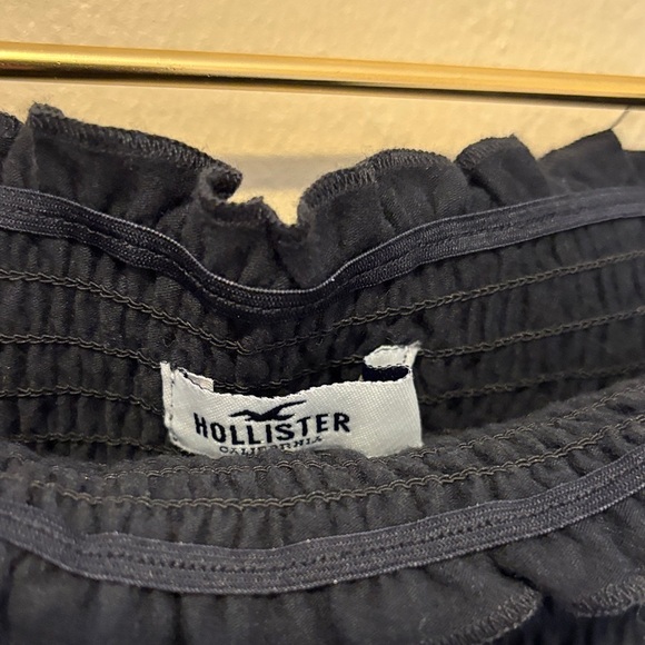 Hollister Black Ruffled Off-Shoulder Dress - Picture 3 of 3